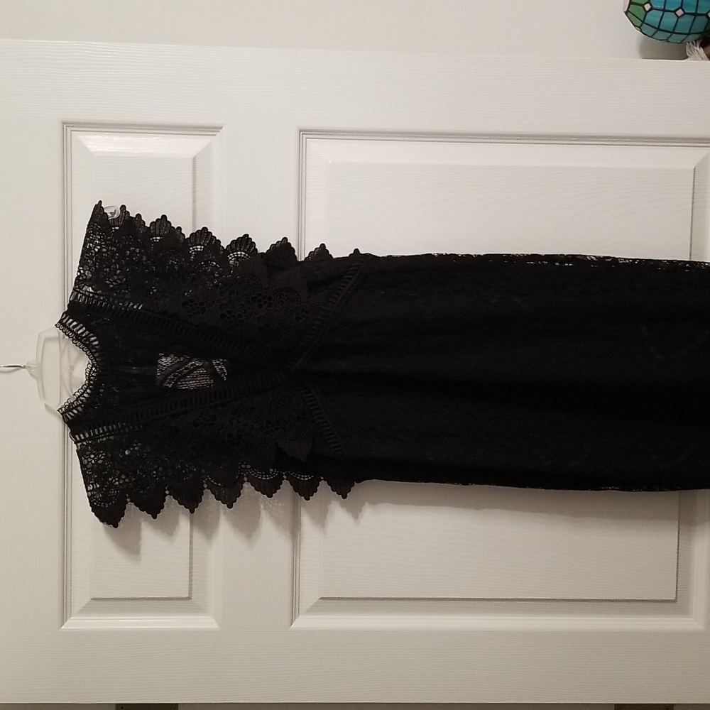 MANGO black dress,size small